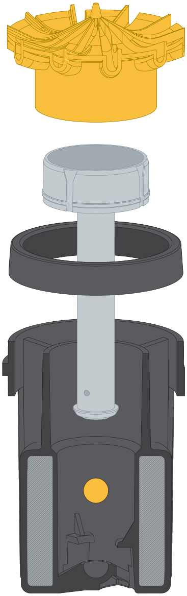 Komet Elements with Low Inertia