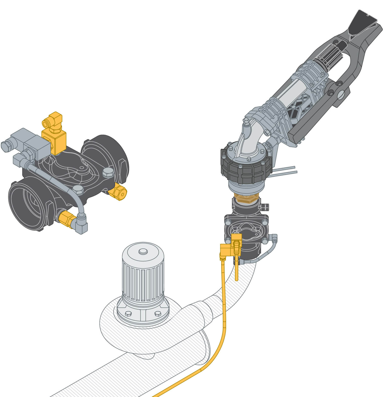 Komet 850 Valve - Solenoid Operation