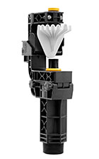 kpw white deflector 6 inches